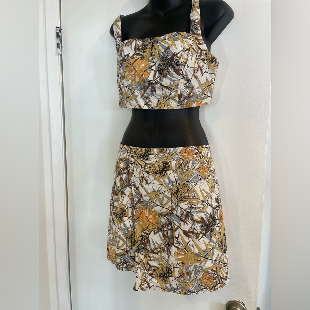 Floral Print Women's Skirt